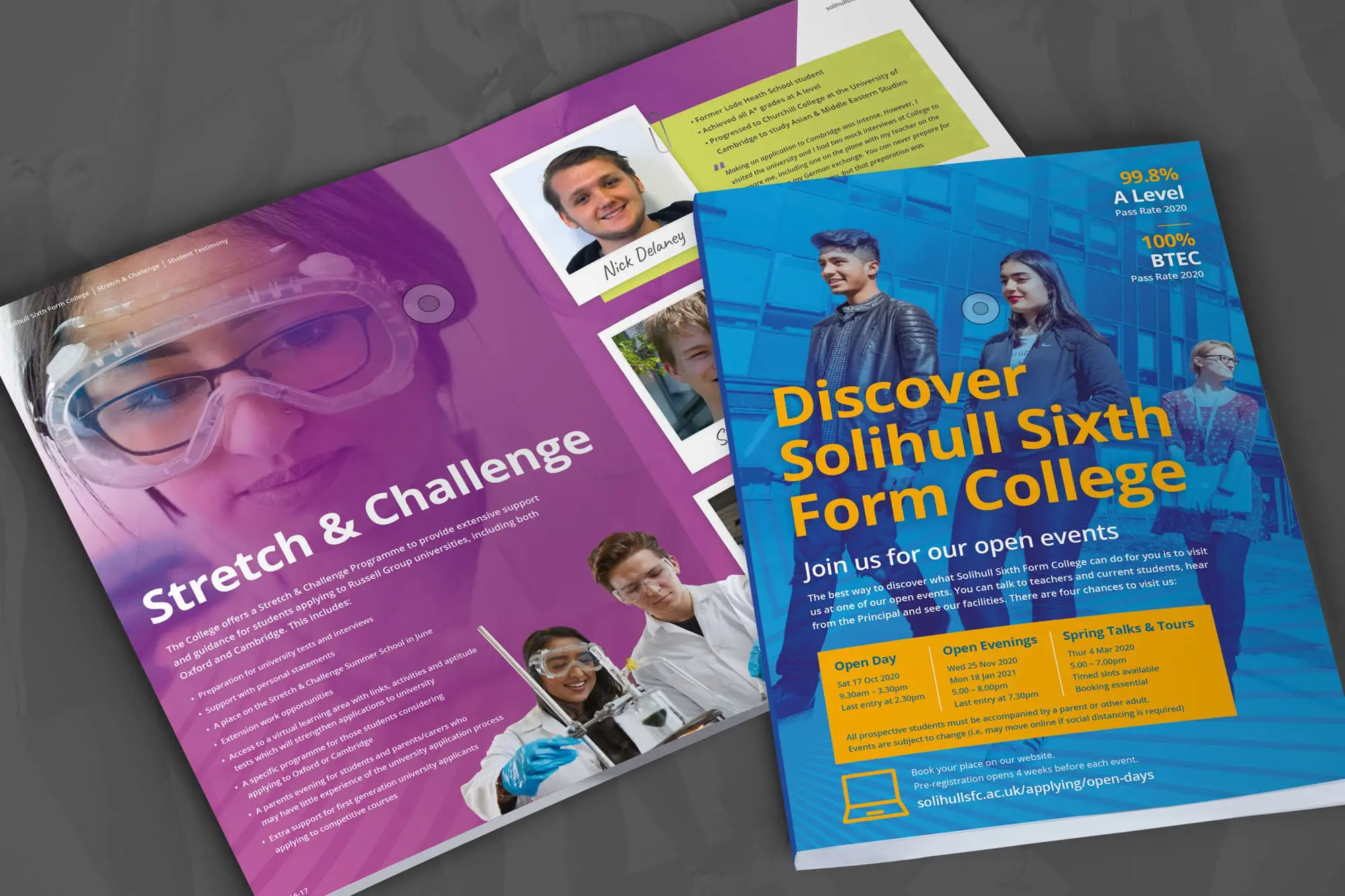 College and School Prospectus Design