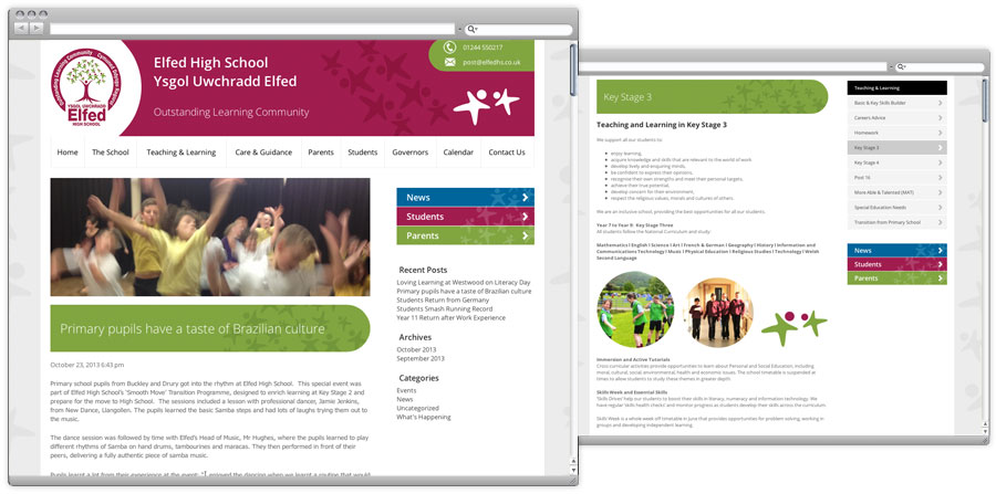 elfed-high-school-responsive-website-design