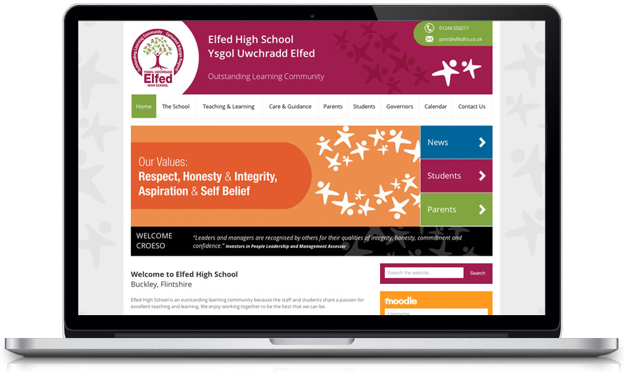 school-website-design-elfed-high-school