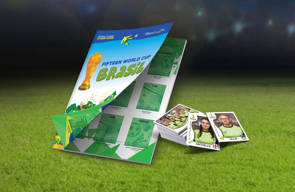 Fifteen World Cup Sticker Book Fifteen