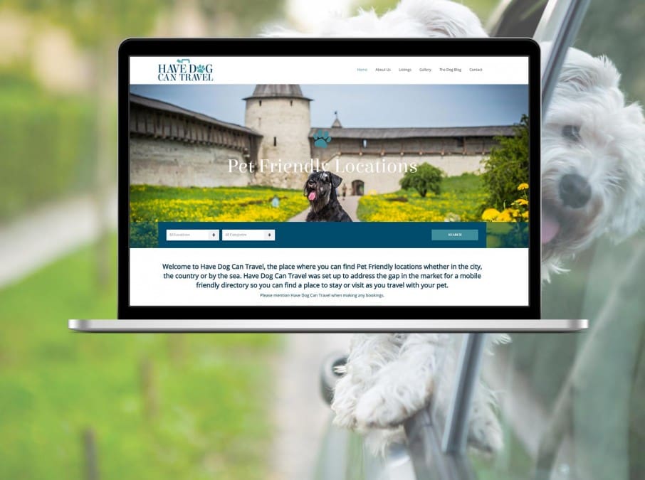 Brand and Website Design for Have Dog Can Travel