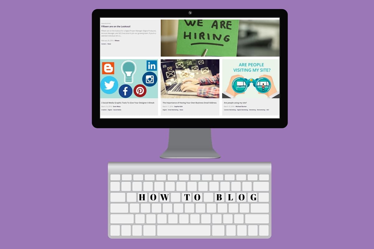Writing Your Blog Posts With Wordpress Fifteen