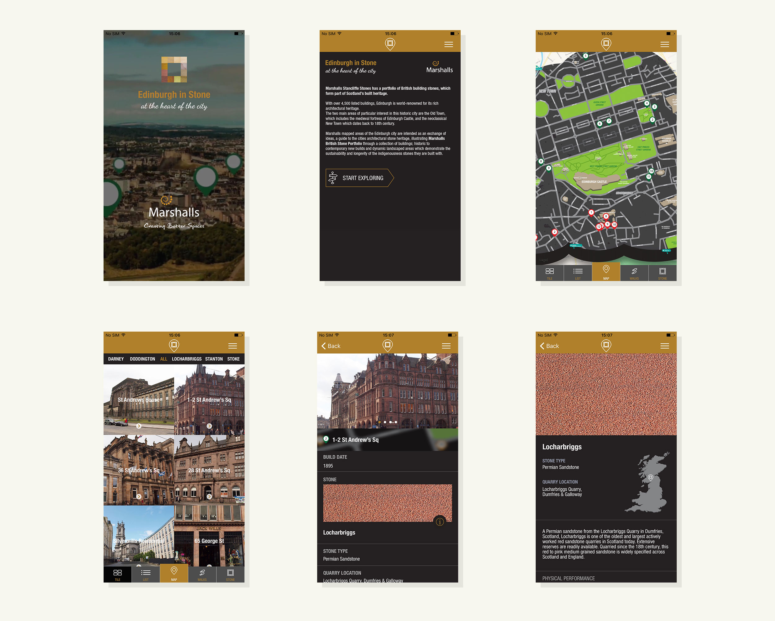 Marshalls Stancliffe Stones App