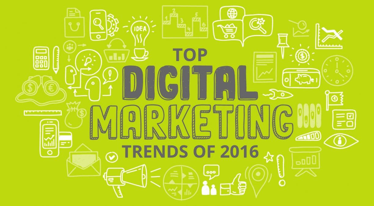 Top Digital Marketing Trends of 2016