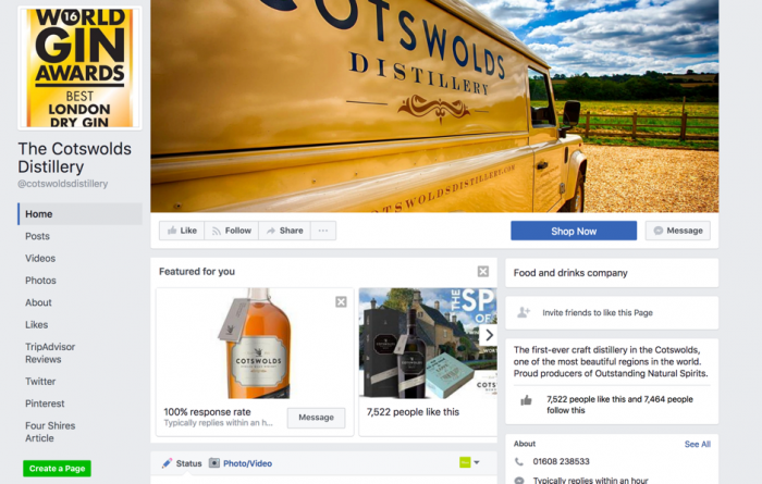 cotswold distillery facebook