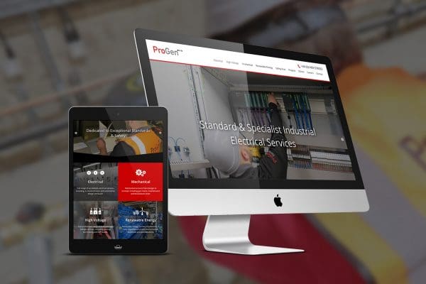 An electrifying new website for Progen