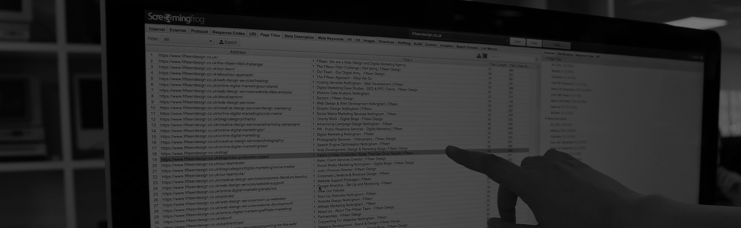 SEO audit services in Nottingham.