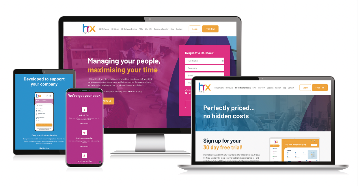 Rolling out ‘The Works’ for Super High Tech HR Software company, HRX People
