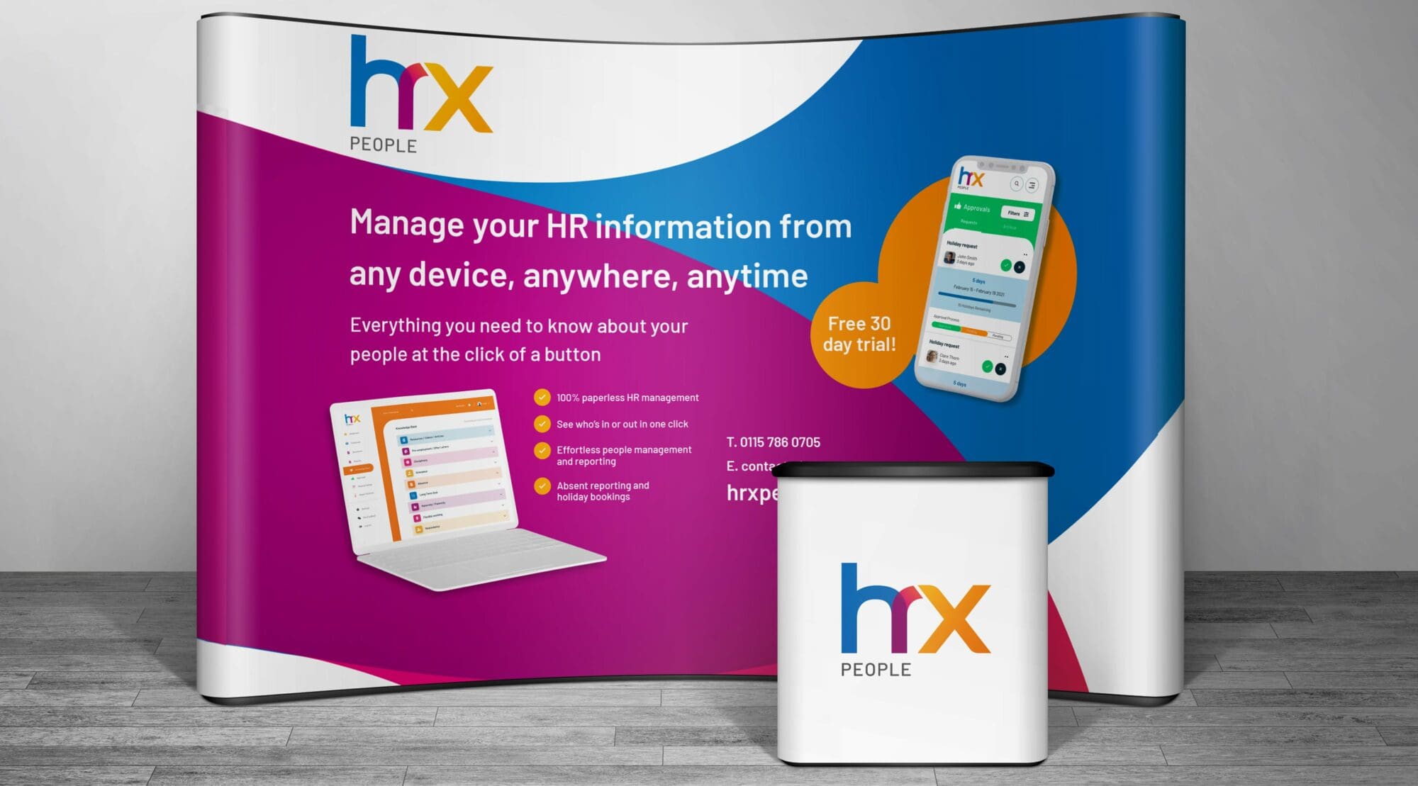 HRX exhibition stand-min