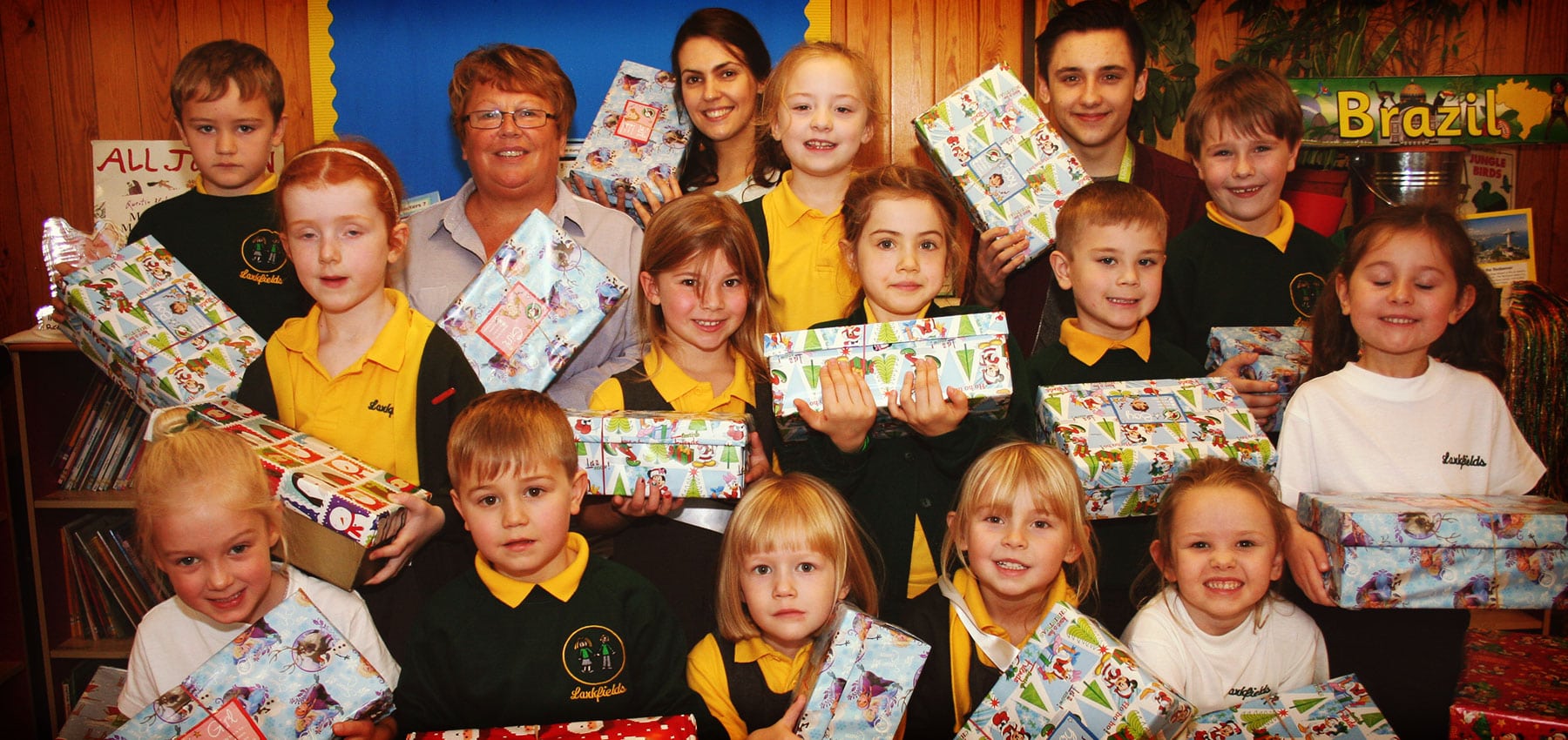 Fifteen Get Festive Helping Operation Christmas Child