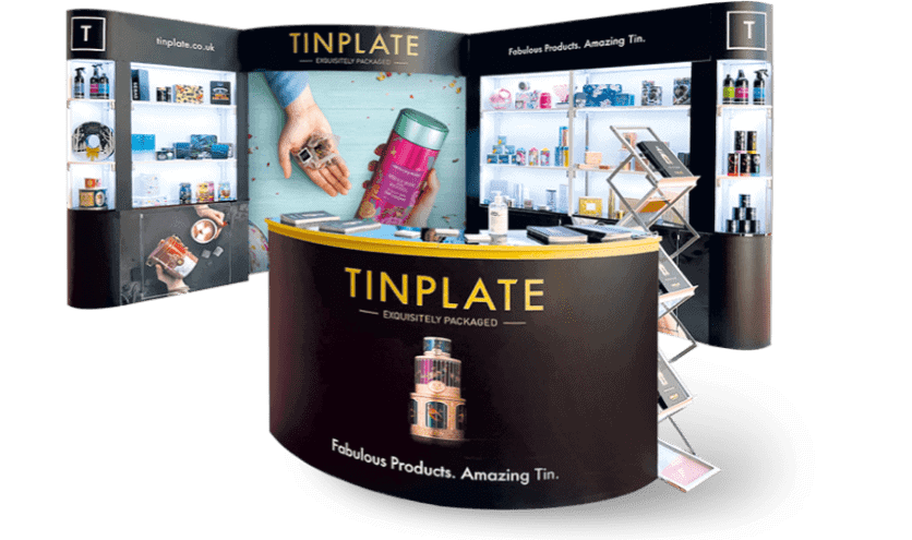Tinplate Exhibition Stand