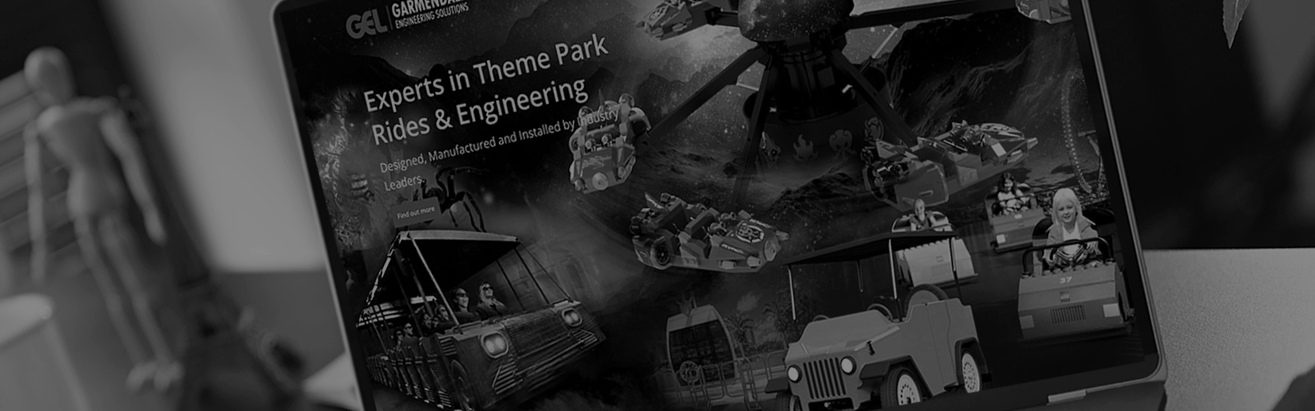 Web design and development services.