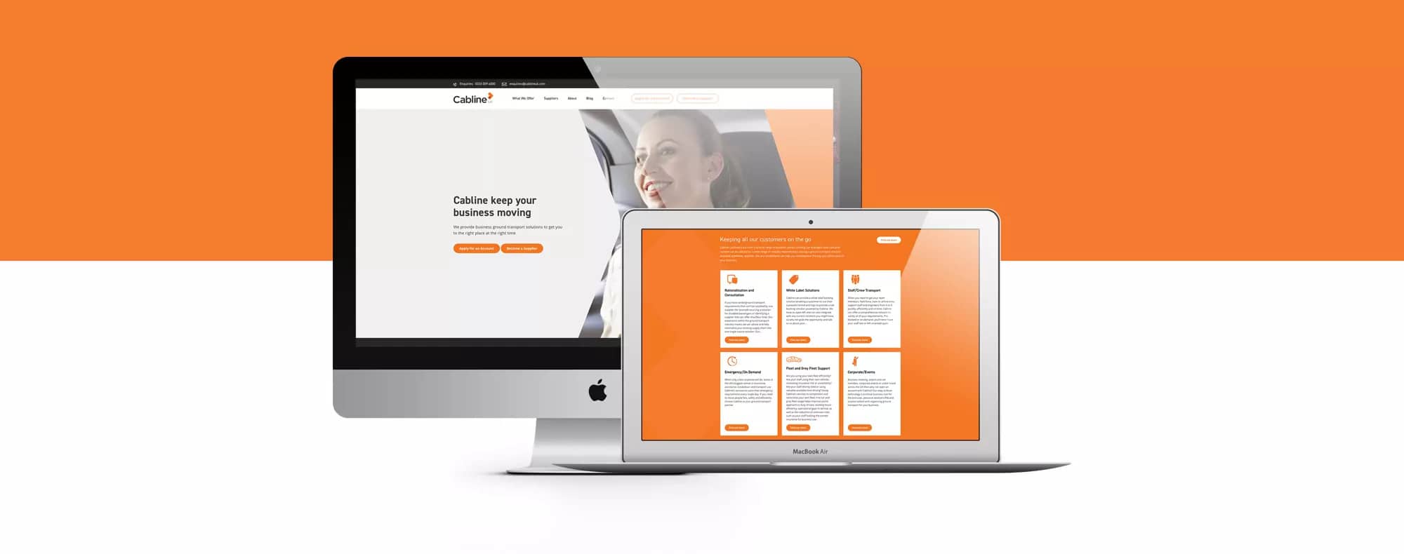 Transport industry web designers.