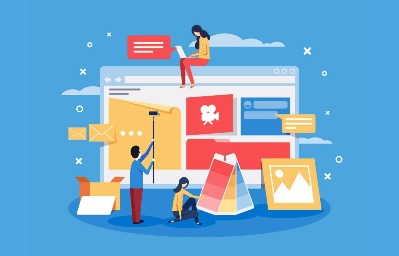 A step-by-step guide to our website creation process.
