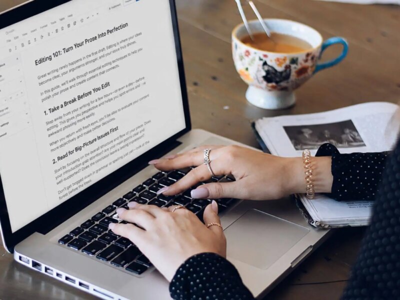 6 tips on how to edit your writing into polished, professional copy.