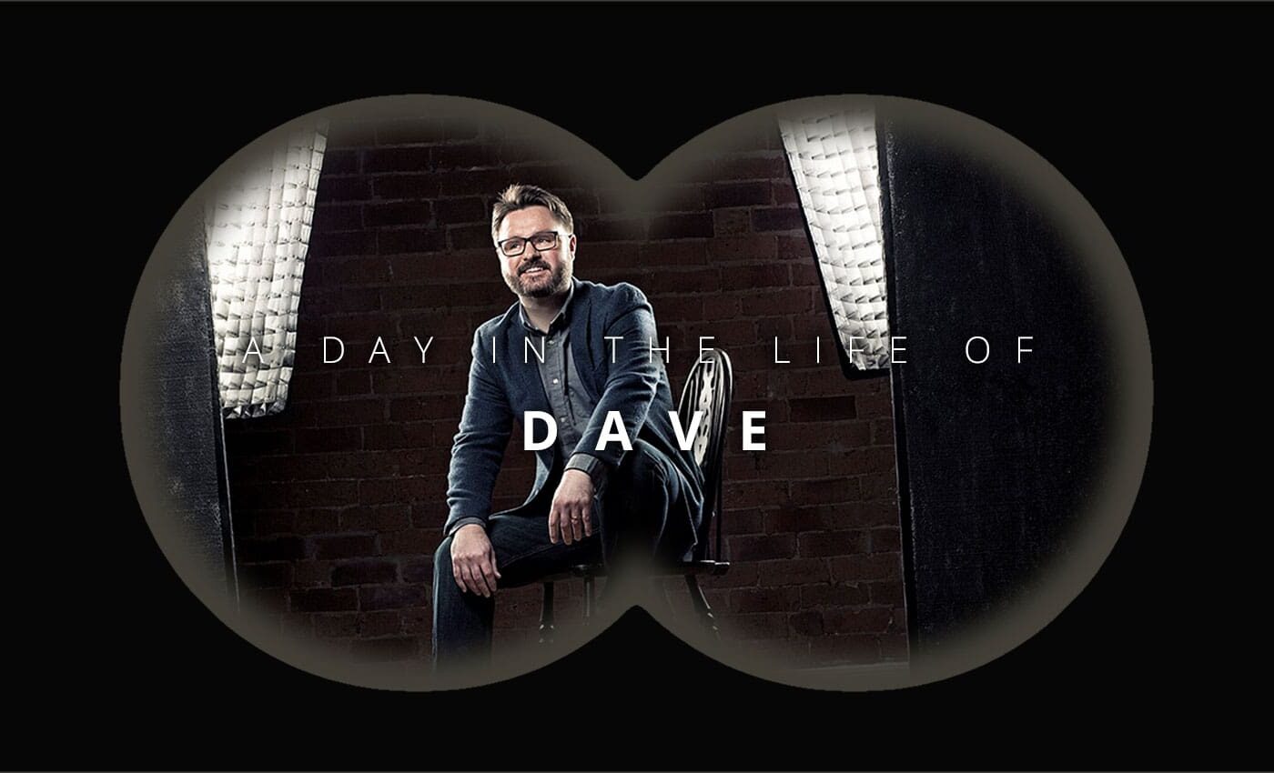 A day in the life of a designer - Dave Sloan.
