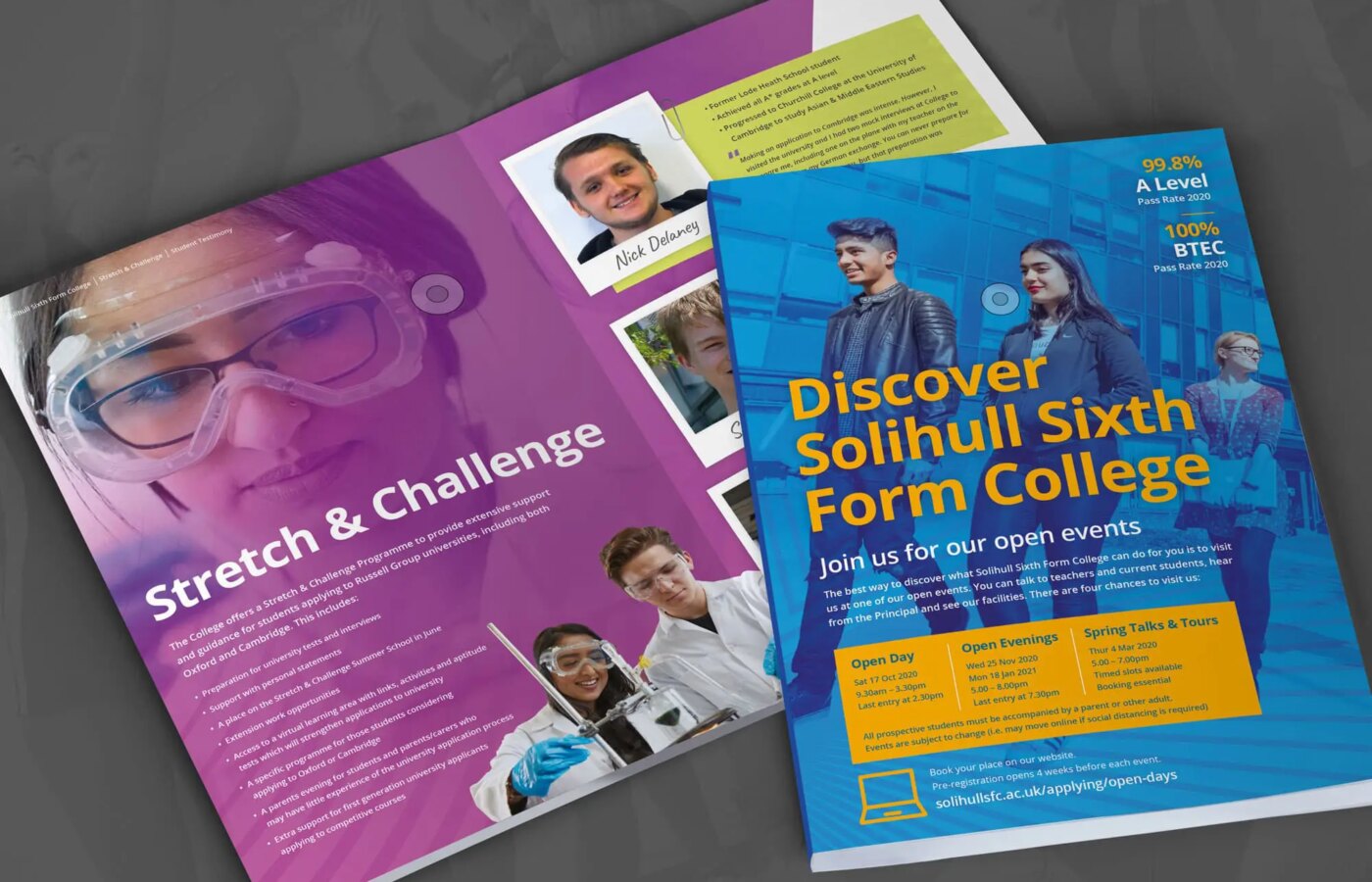 College and School Prospectus Design