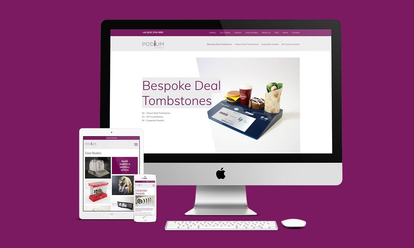 Website Launched For Tombstone Suppliers Podium Designs