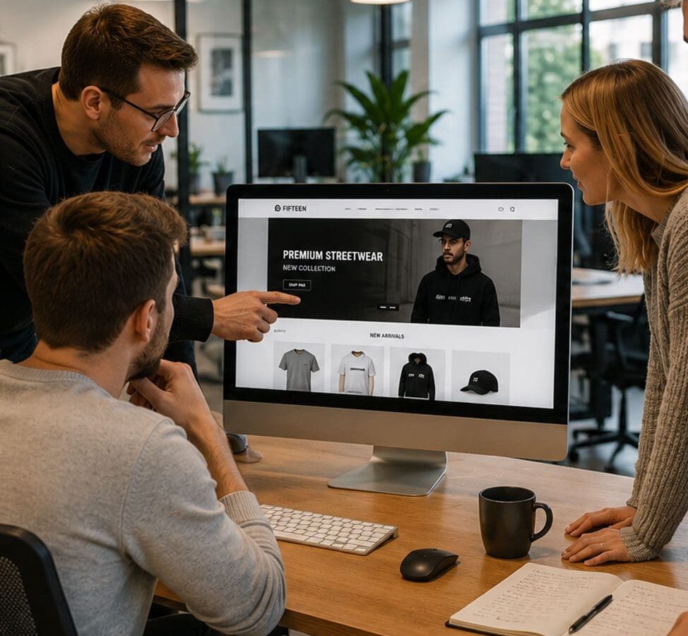 Bespoke web development at Fifteen