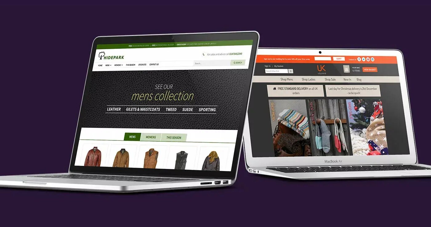 Retail website designers and marketing.