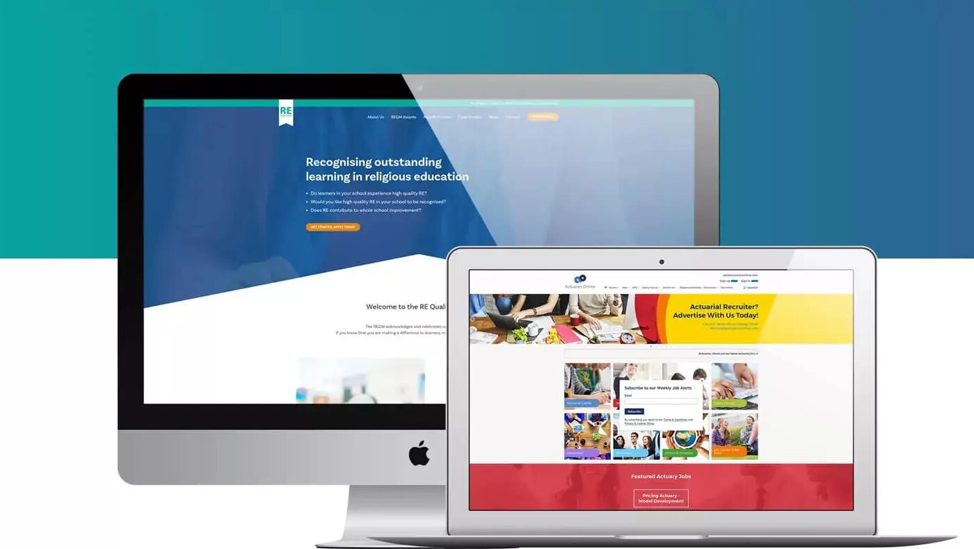 Website design for accreditation companies.