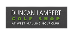 Duncan Lambert Golf Shop sign at West Malling Golf Club