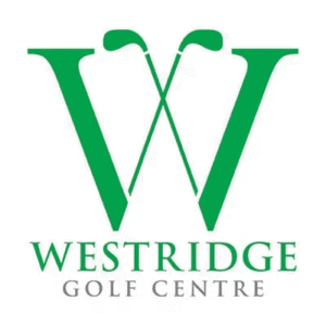 Westridge Golf Centre logo with a green W formed by two crossed golf clubs